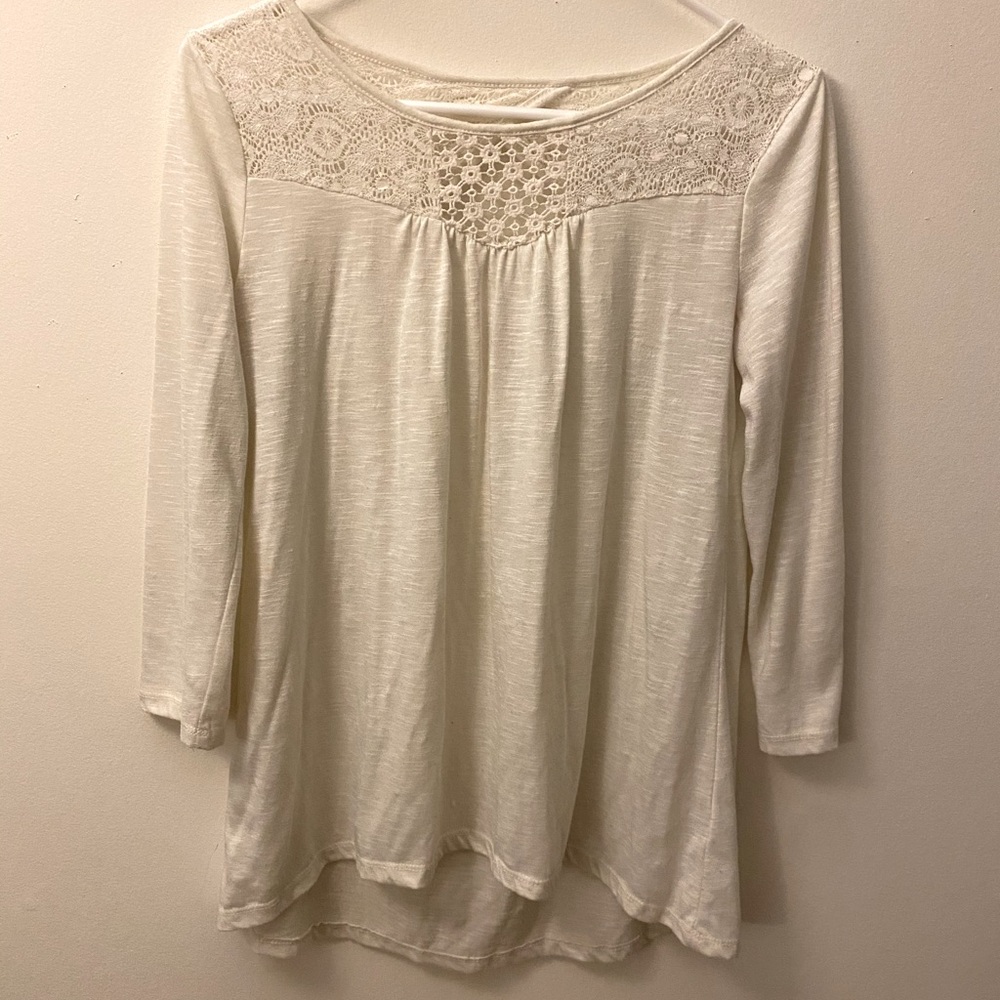White Lace Top
